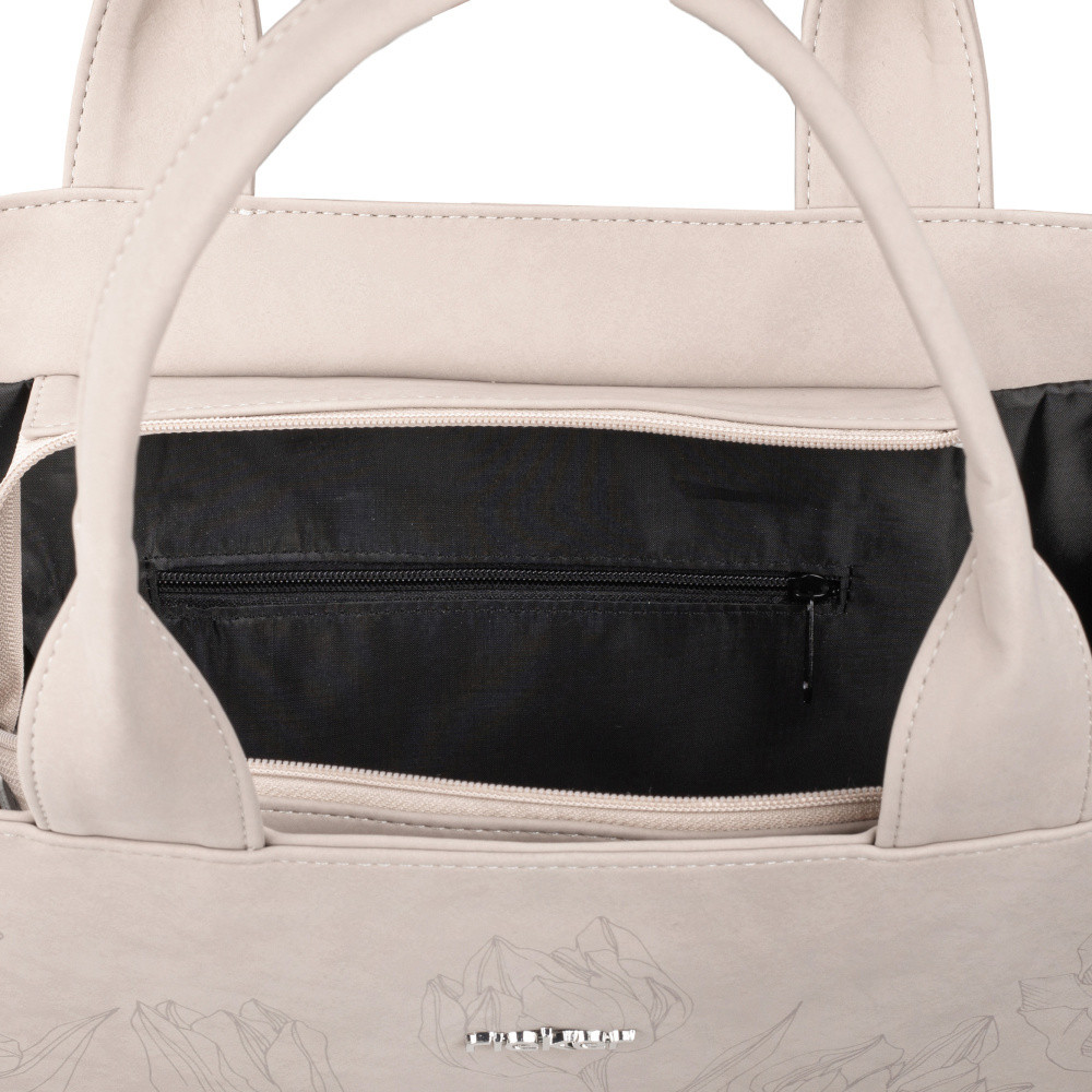 detail Dámská kabelka RIEKER C2608-203/111-TUL béžová S6