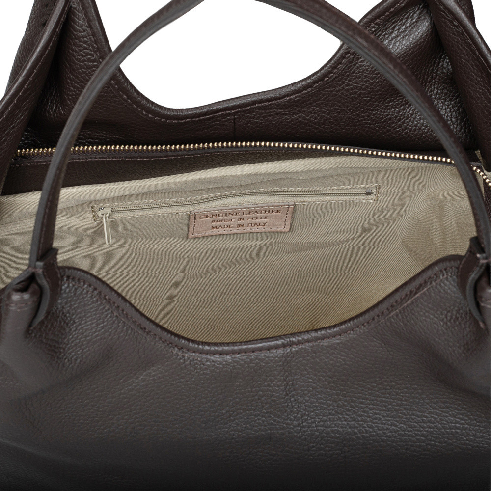 detail Dámská kabelka RIEKER TILDE S7307   DARK BROWN   H/W6