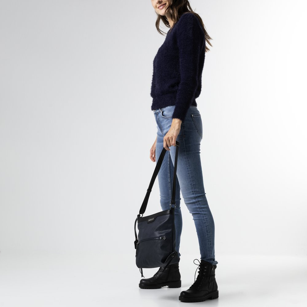 detail Dámská kabelka RIEKER RIE-2019120-W0 modrá