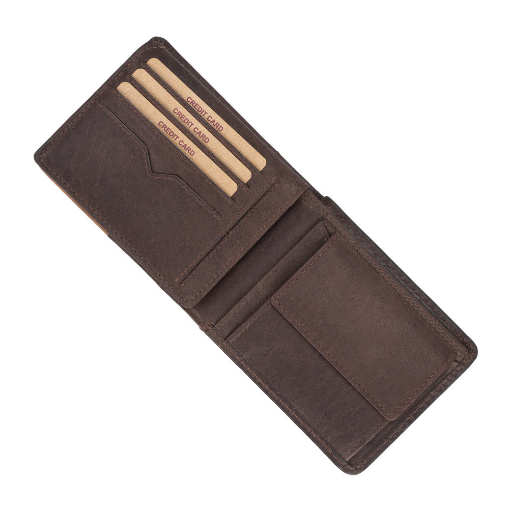 detail Pánská peněženka RIEKER 1003 hnědá S6