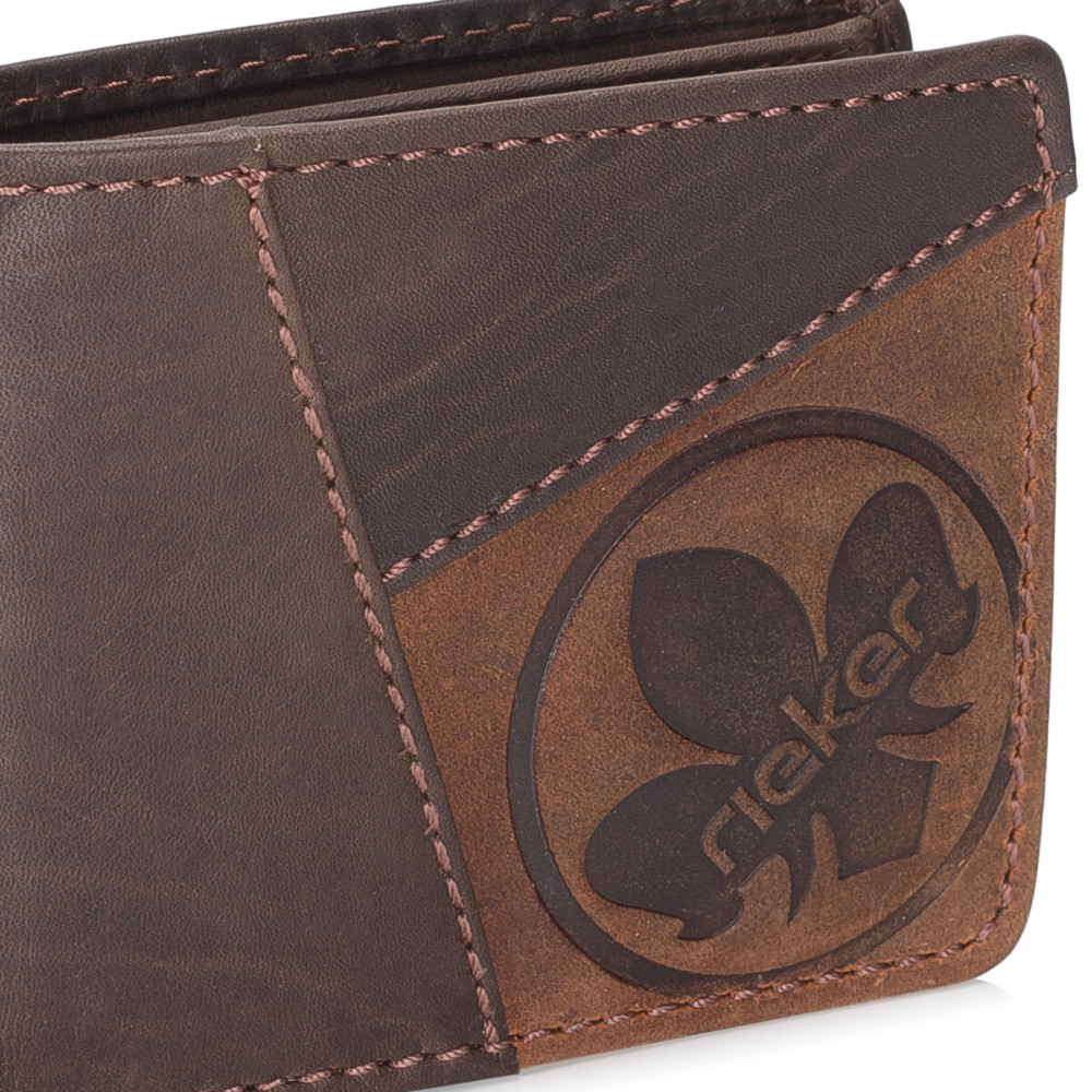 detail Pánská peněženka RIEKER 1003 hnědá S6