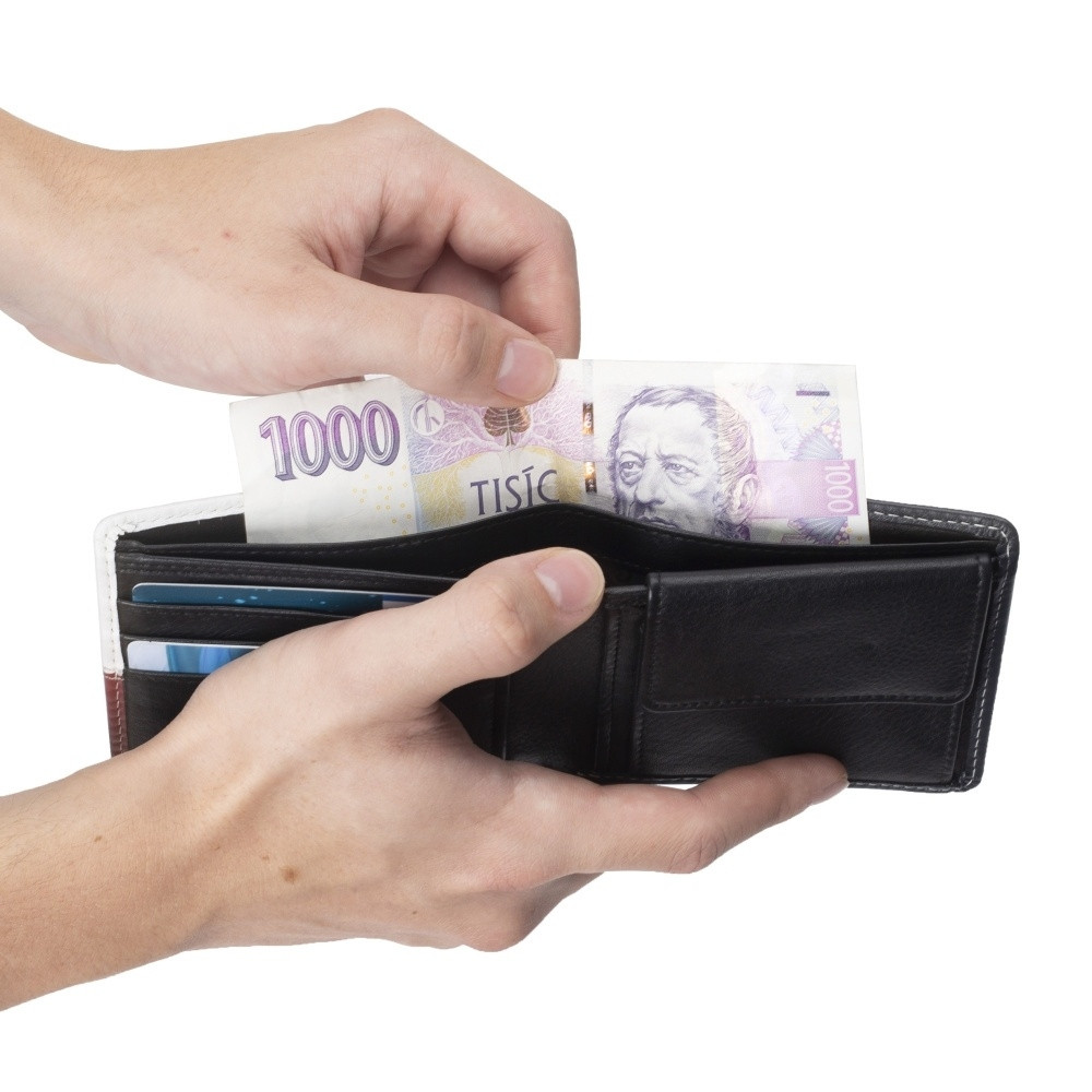 detail Pánska peňaženka RIEKER 1012 modrá W3