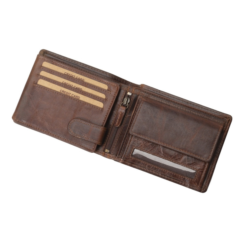 detail Pánská peněženka RIEKER 1007 hnědá W5