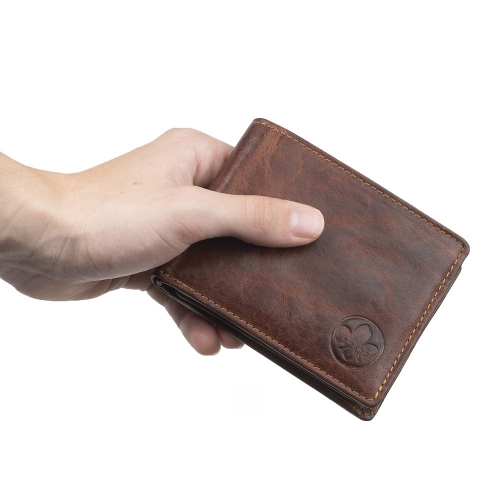 detail Pánská peněženka RIEKER 1007 hnědá W5