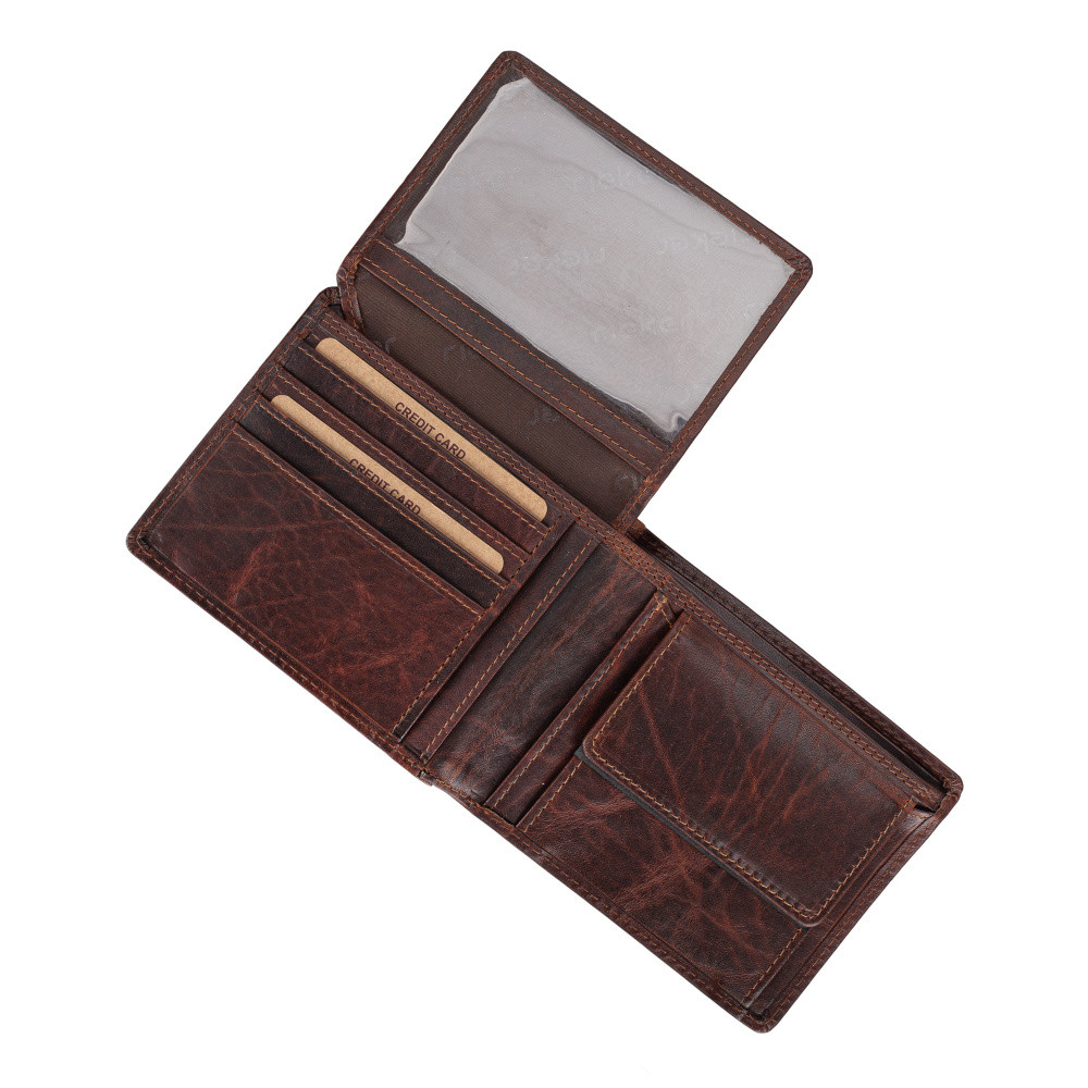 detail Pánská peněženka RIEKER 1009 hnědá W5