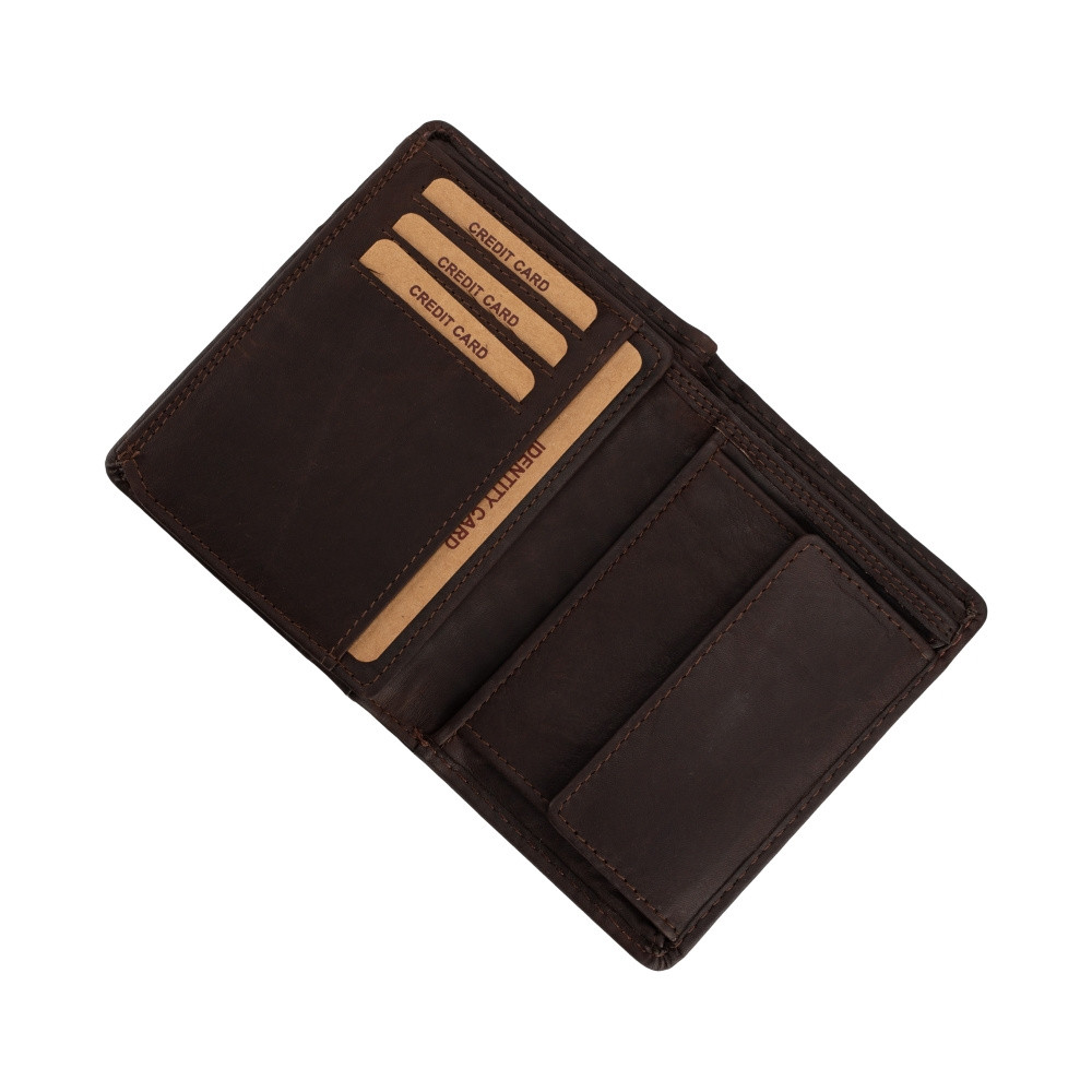 detail Pánská peněženka RIEKER RIE-20200071-W2 hnědá