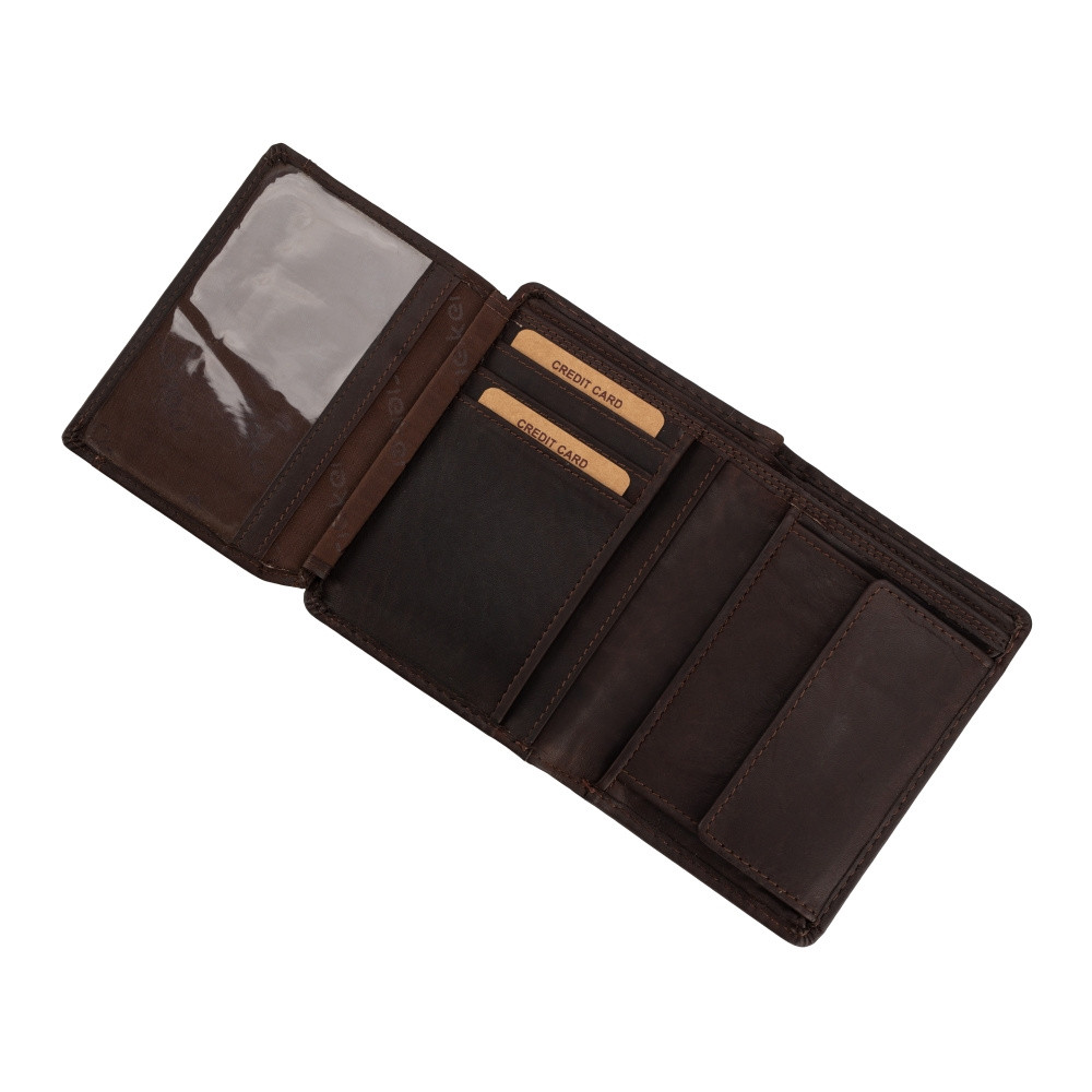 detail Pánská peněženka RIEKER RIE-20200071-W2 hnědá