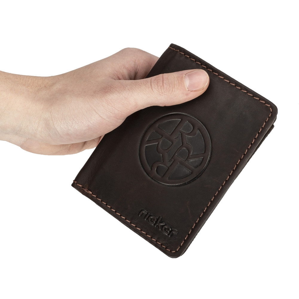 detail Pánská peněženka RIEKER RIE-20200071-W2 hnědá