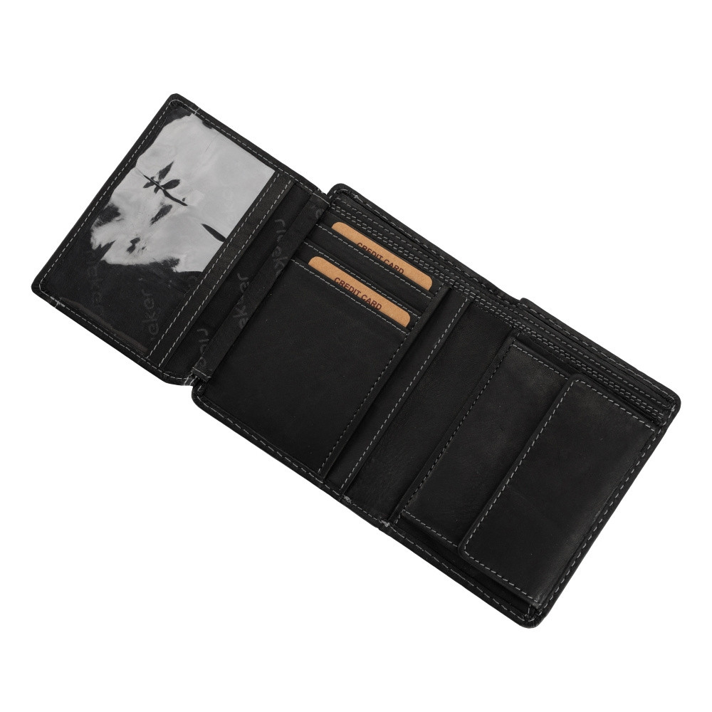 detail Pánská peněženka RIEKER RIE-20200077-W2 černá