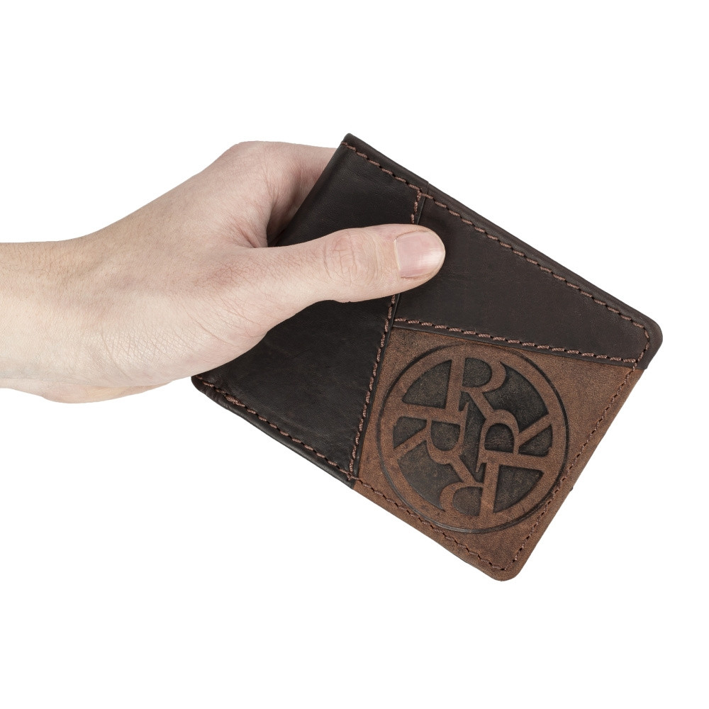 detail Pánská peněženka RIEKER RIE-20200080-W2 hnědá