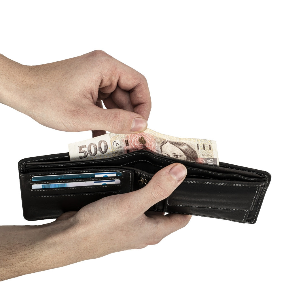 detail Pánská peněženka RIEKER RIE-20200084-W2 černá