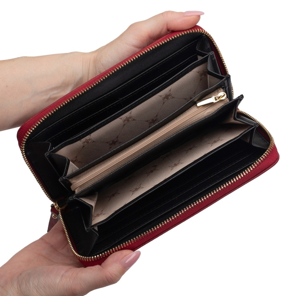 detail Dámská peněženka RIEKER RIE-20200123-S2 červená