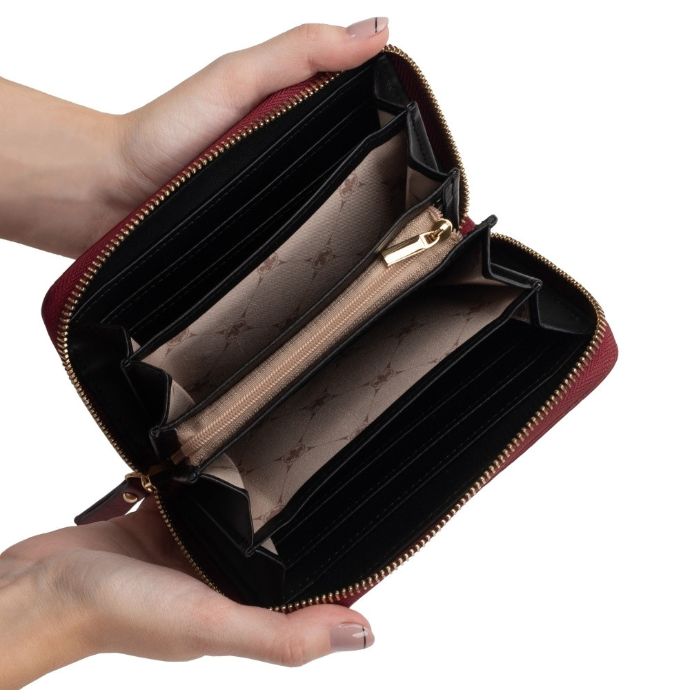 detail Dámská peněženka RIEKER RIE-20200138-S2 červená