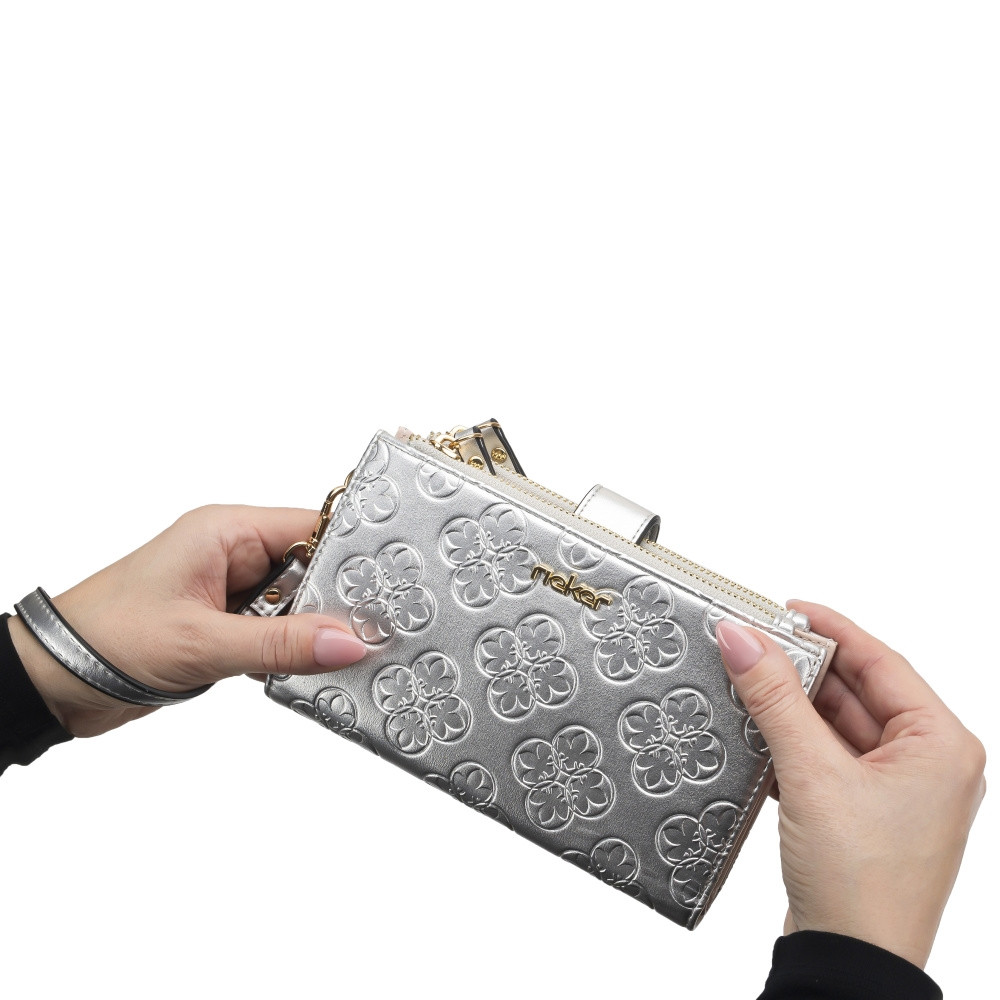 detail Dámská peněženka RIEKER RIE-20200180-S2 stříbrná