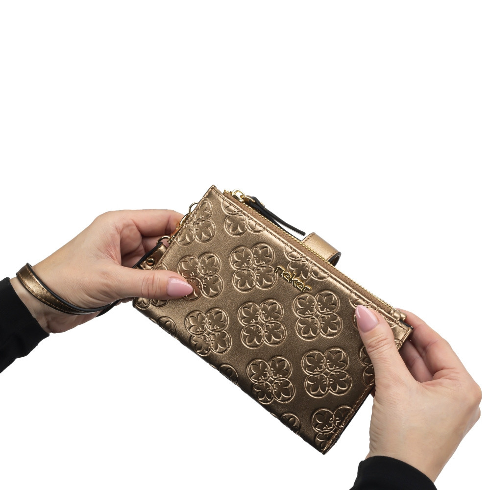 detail Dámská peněženka RIEKER RIE-20200182-S2 hnědá