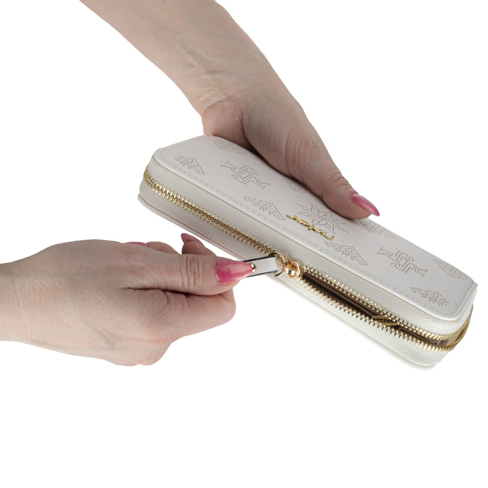 detail Dámská peněženka RIEKER RIE-20200209-W2 bílá