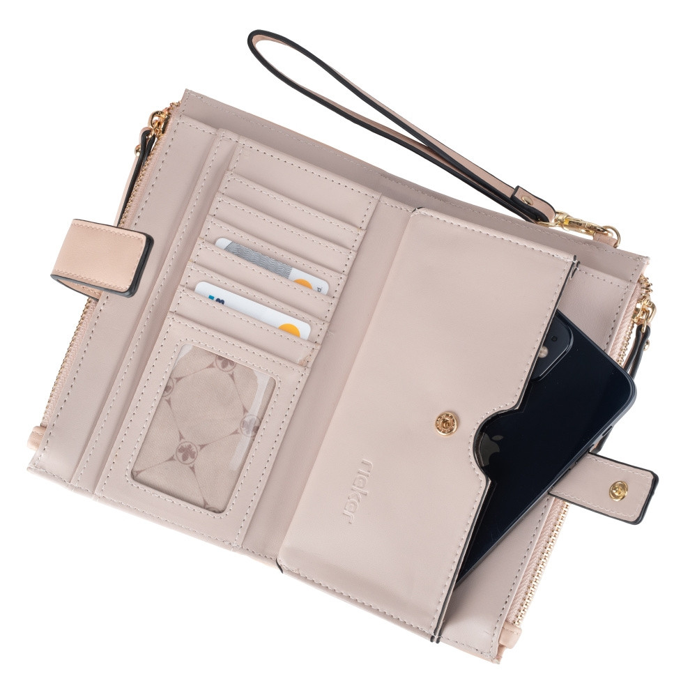 detail Dámská peněženka RIEKER RIE-20200223-W2 béžová