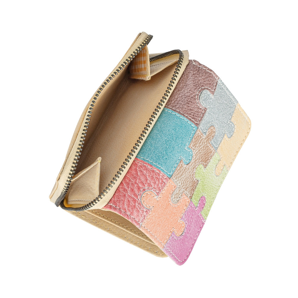 detail Dámská peněženka RIEKER W120 žlutá/multi W4