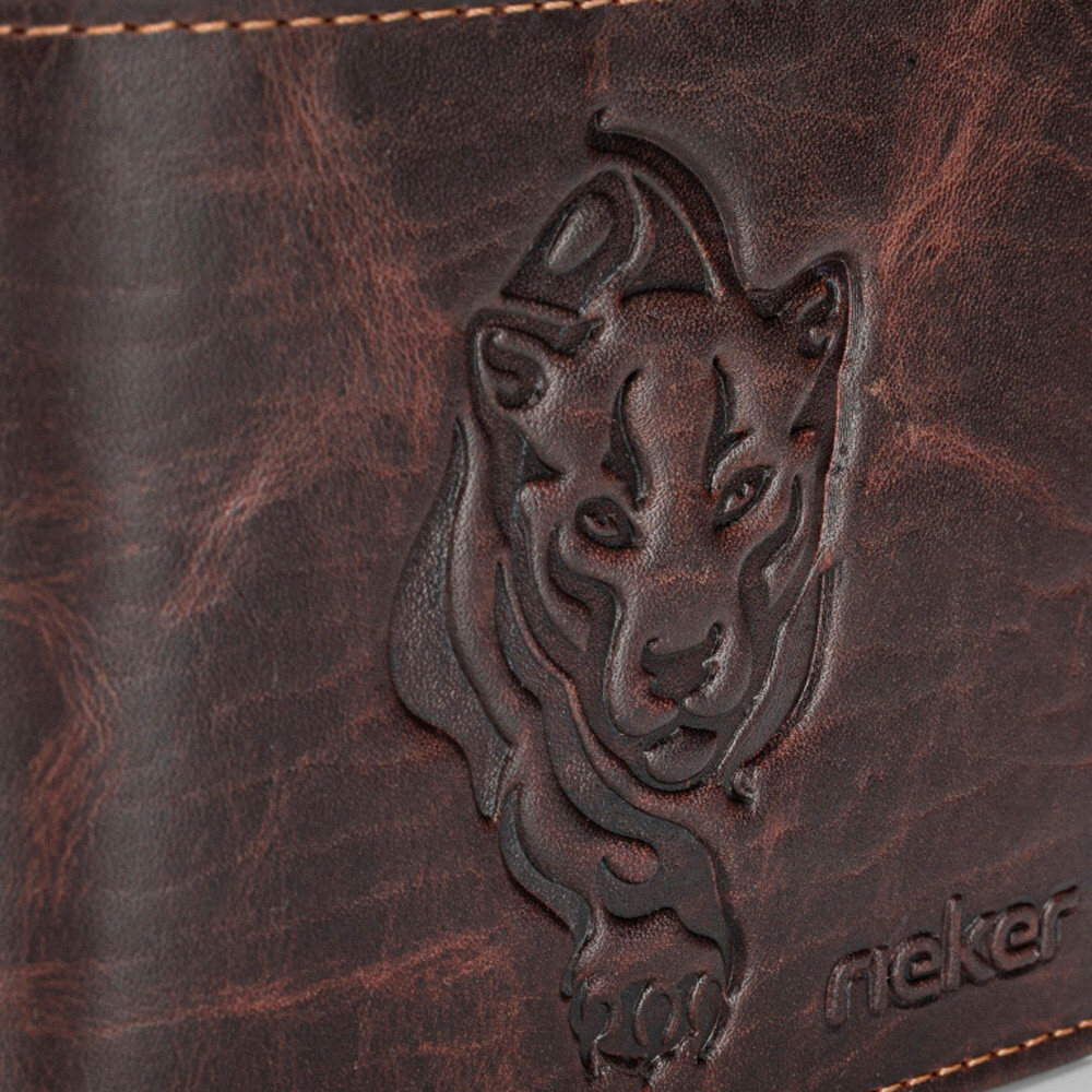 detail Pánská peněženka RIEKER 1052 hnědá S6