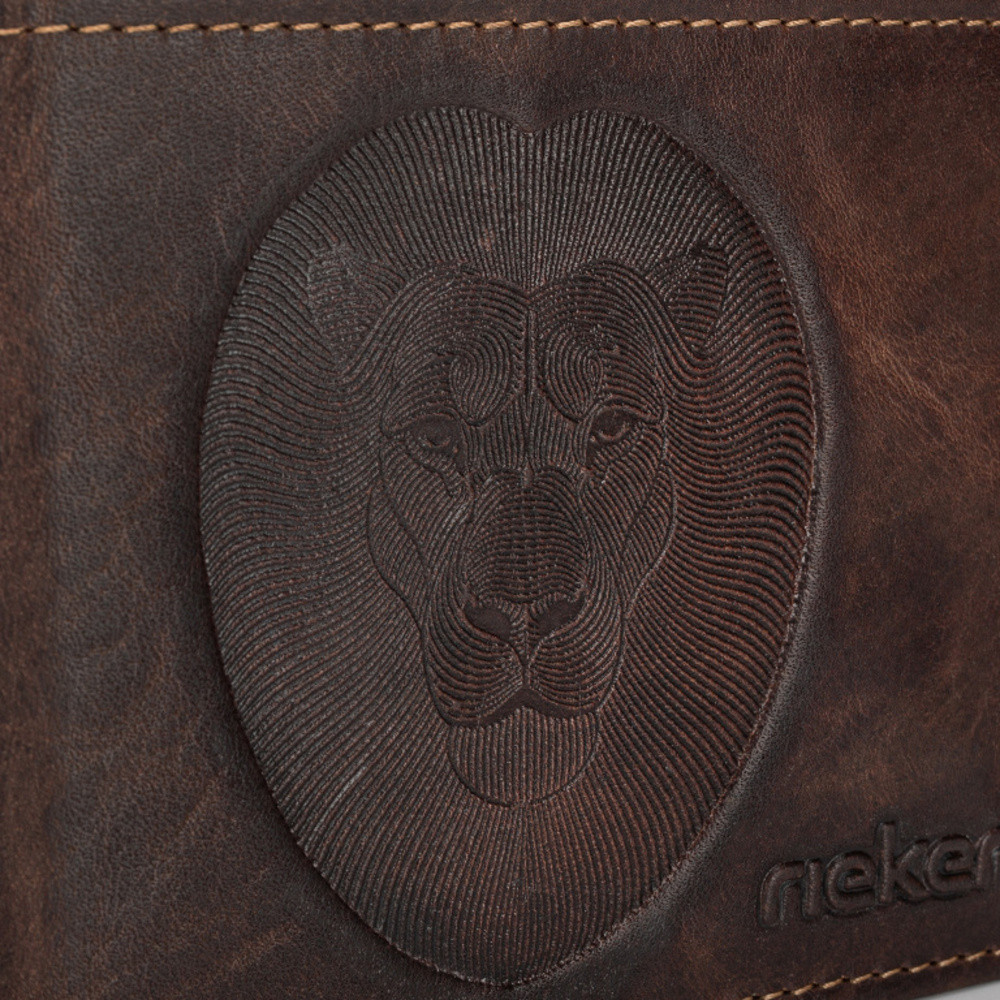 detail Pánská peněženka RIEKER 1054 hnědá W3