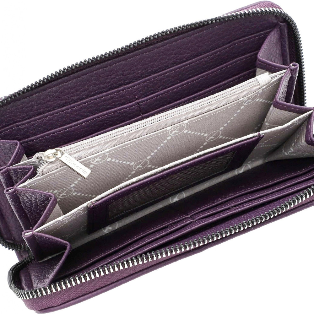 detail Dámská peněženka TAMARIS TAM-20200461-W3 fialová