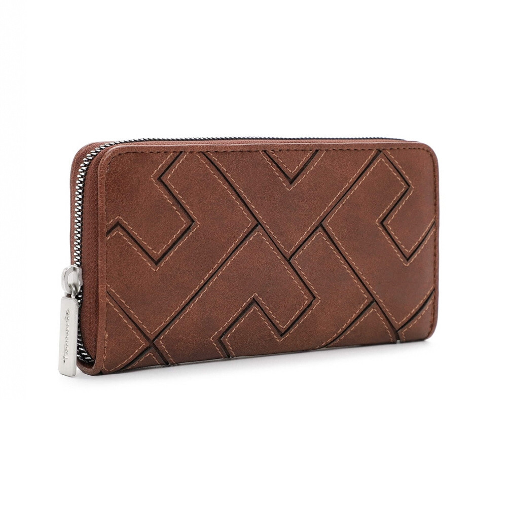 detail Dámská peněženka TAMARIS TAM-20200485-W3 hnědá