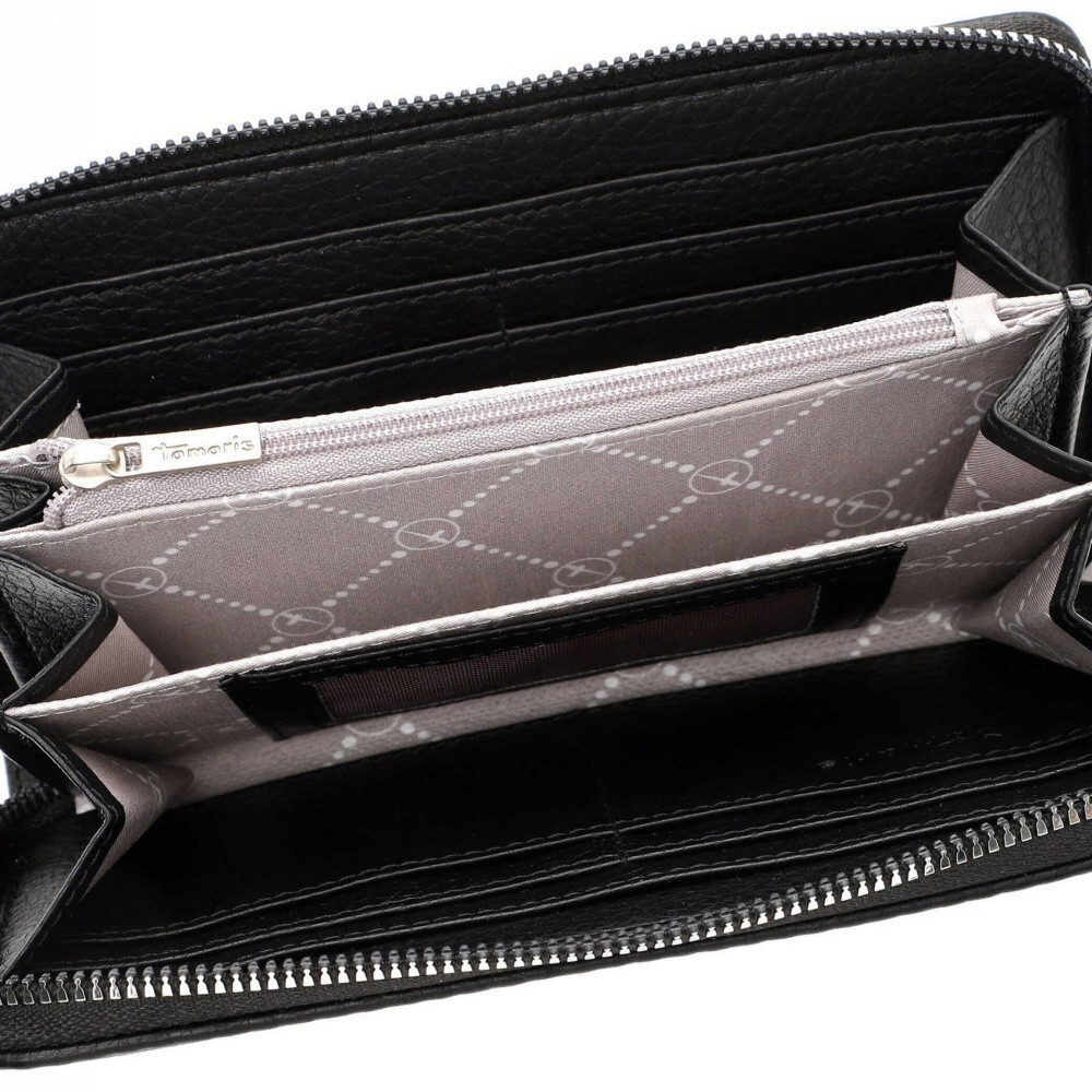 detail Dámská peněženka TAMARIS 32967-100 černá S4