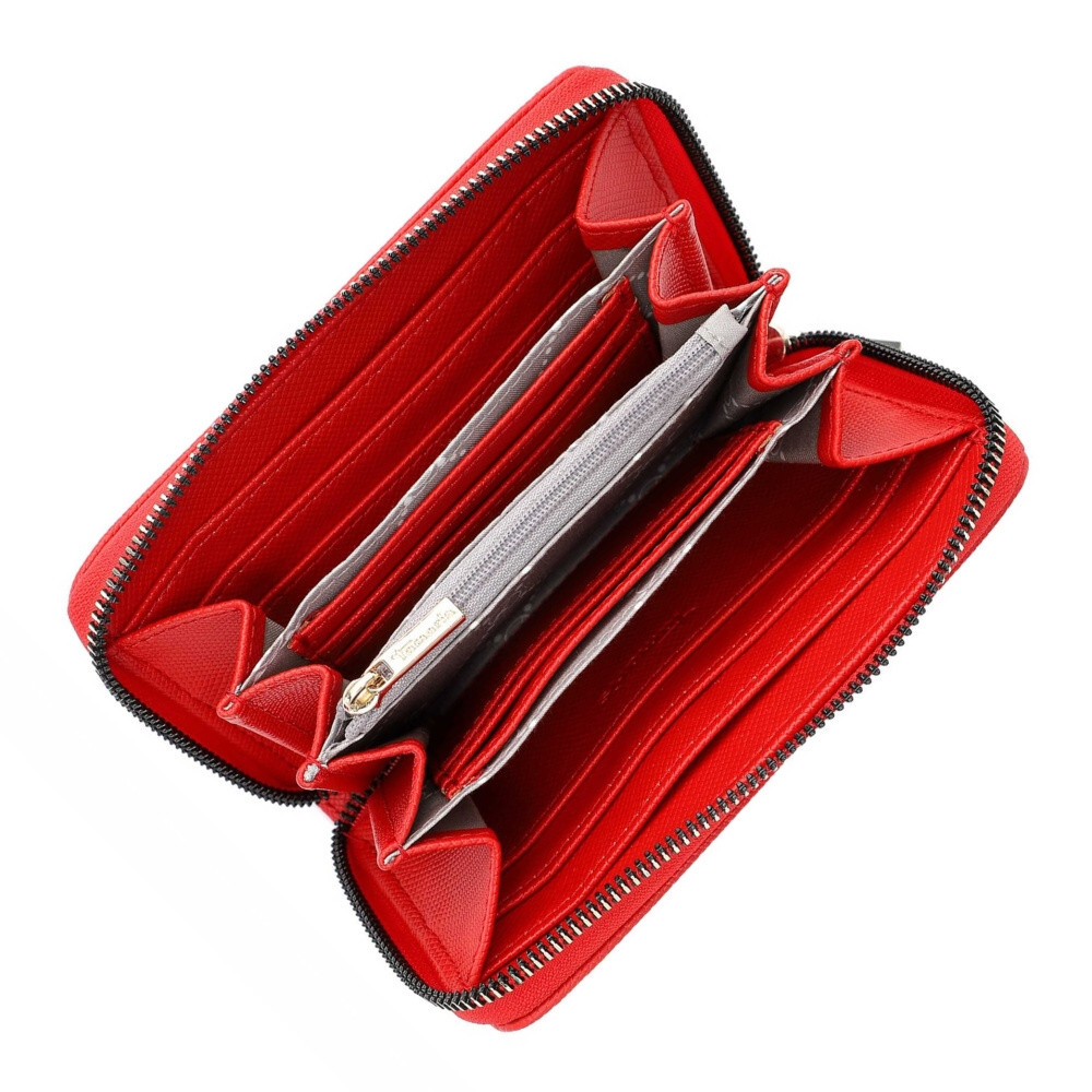 detail Dámská peněženka TAMARIS 33018-600 červená S4