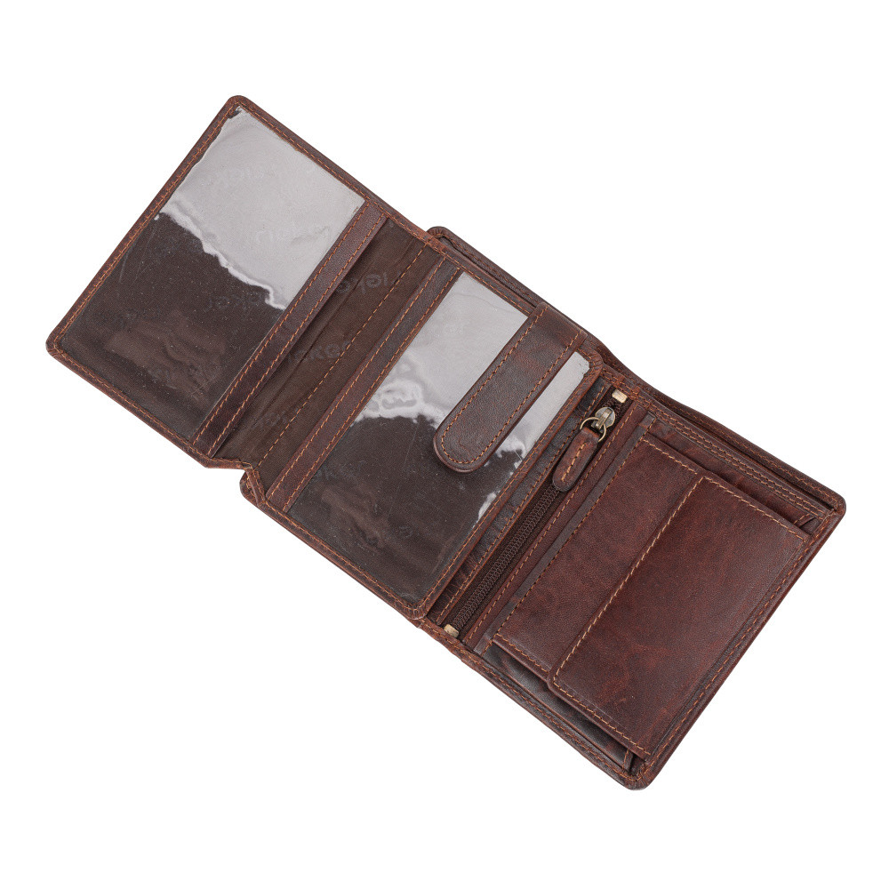 detail Pánská peněženka RIEKER 1056 hnědá W5