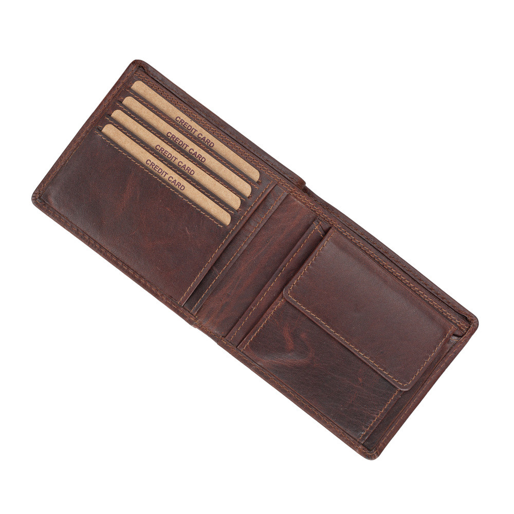 detail Pánská peněženka RIEKER 1057 hnědá W5