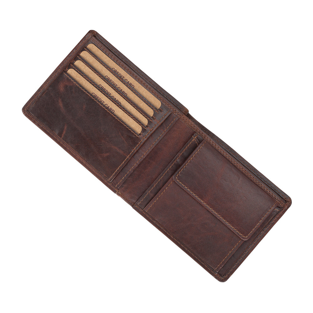 detail Pánská peněženka RIEKER 1058 hnědá W5