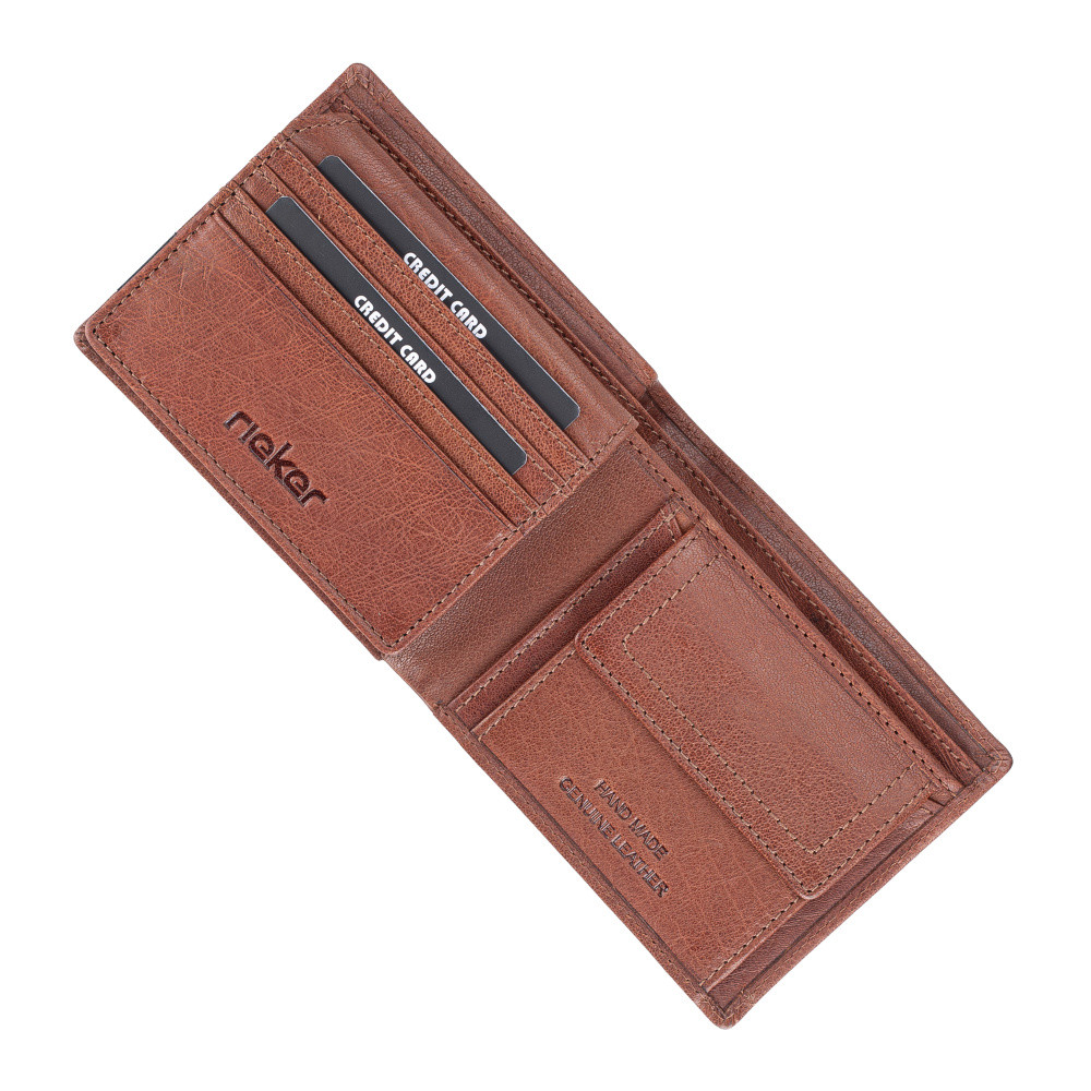 detail Pánská peněženka RIEKER 1060 hnědá S5