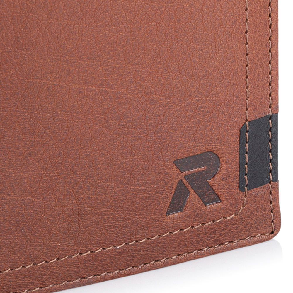 detail Pánská peněženka RIEKER 1063 hnědá S5