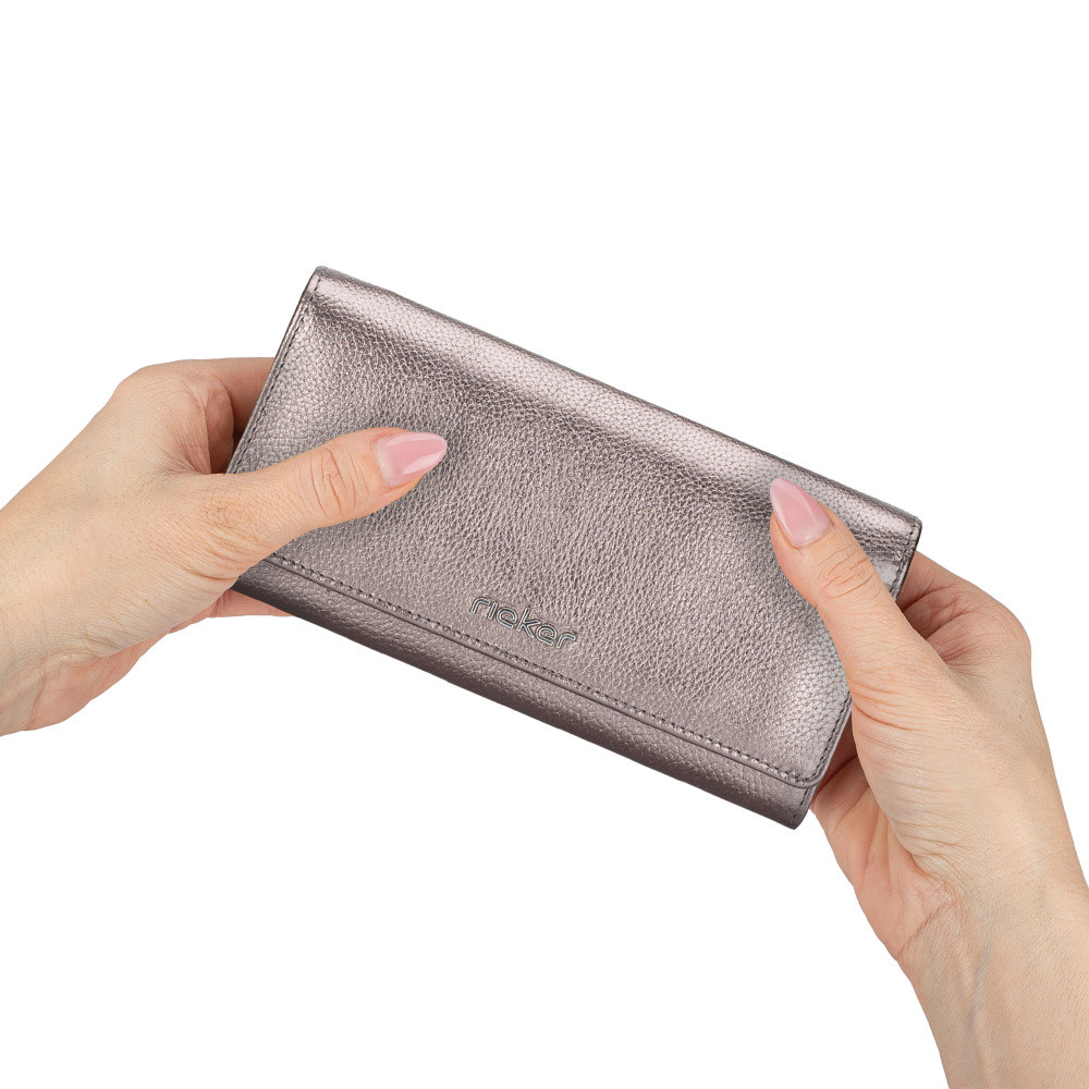 detail Dámská peněženka RIEKER W185 hnědá W5