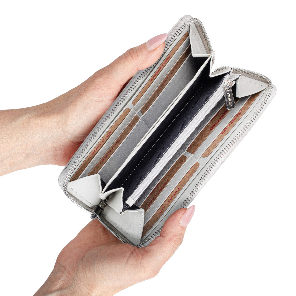 detail Dámská peněženka RIEKER W195 šedá W5