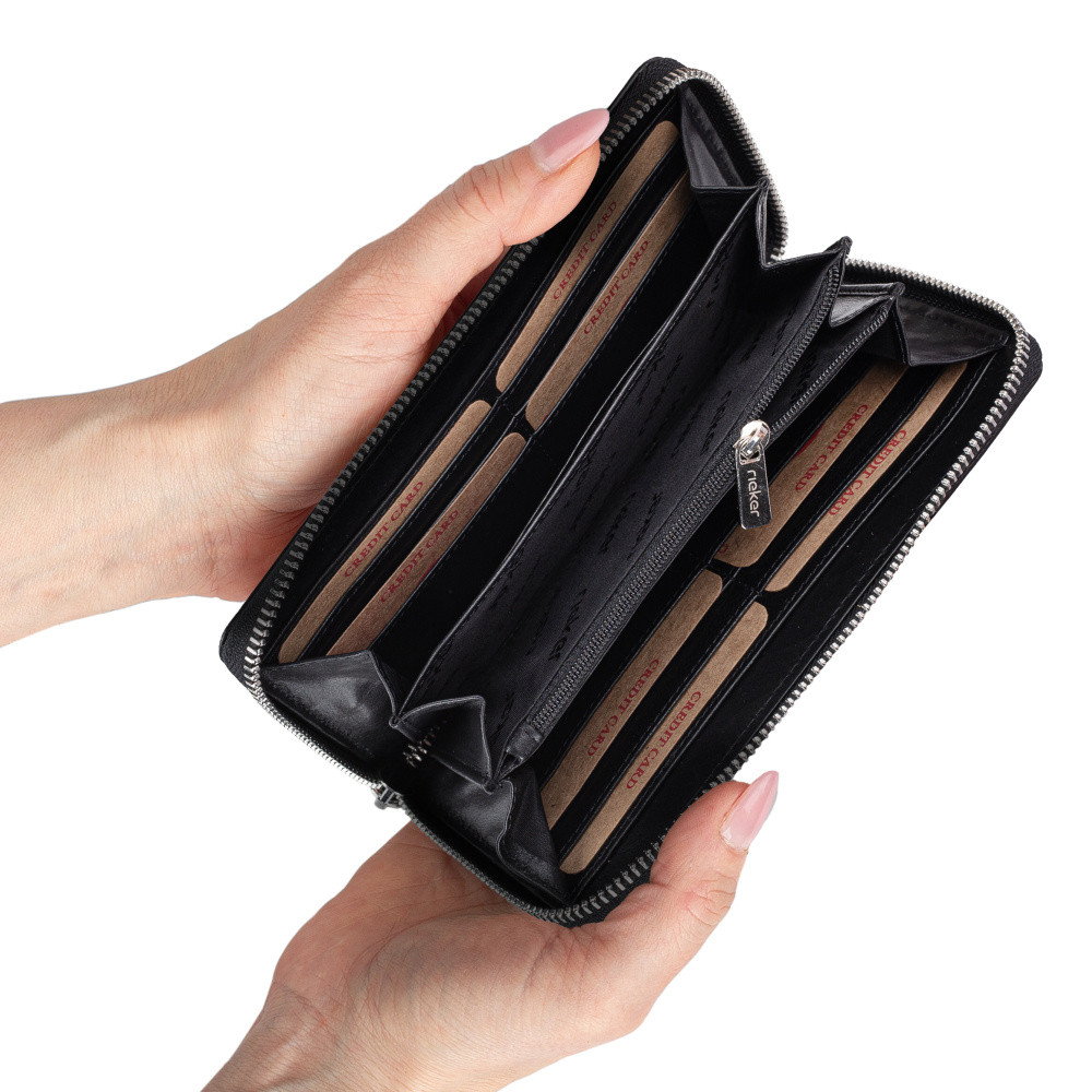 detail Dámská peněženka RIEKER W195 černá W5