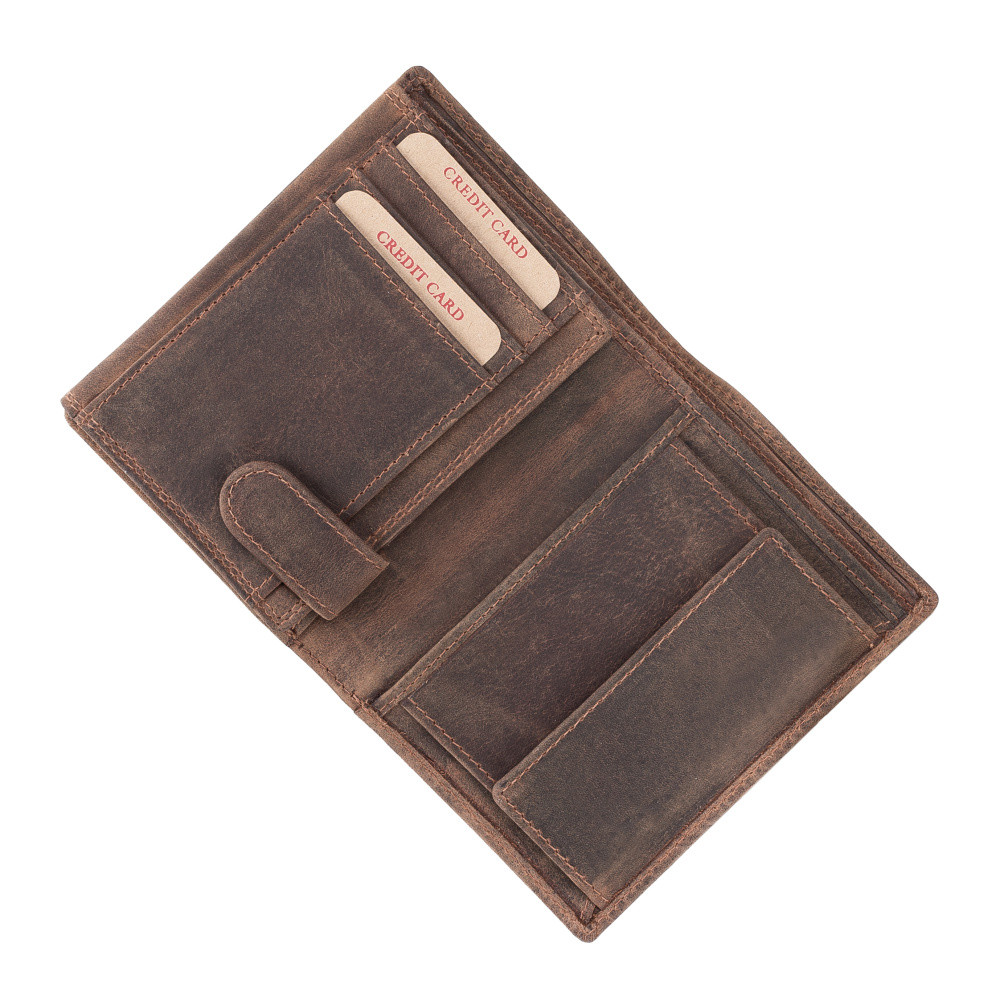 detail Pánská peněženka RIEKER 1076 hnědá W5