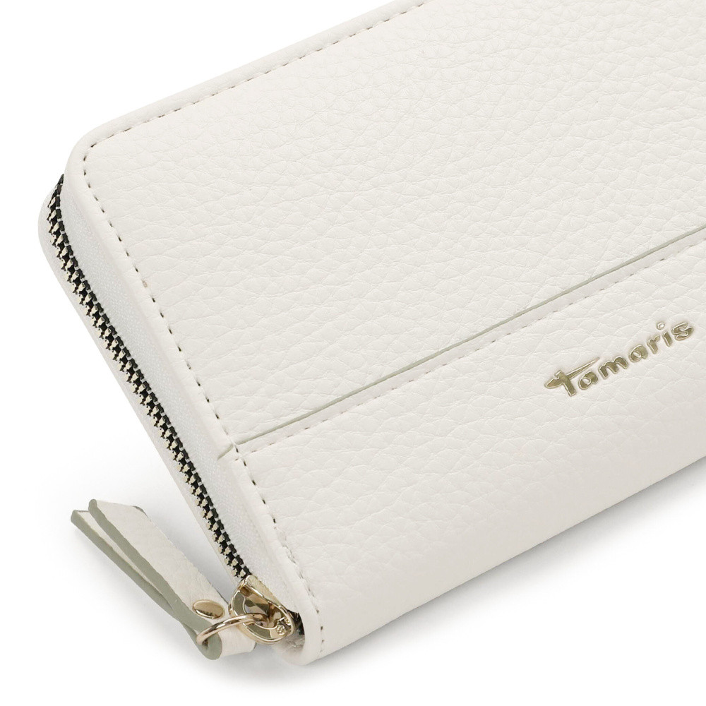 detail Dámská peněženka TAMARIS 33724-300 bílá S5