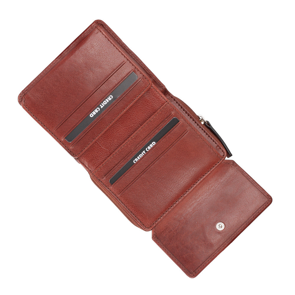 detail Dámská peněženka RIEKER W208 hnědá W5