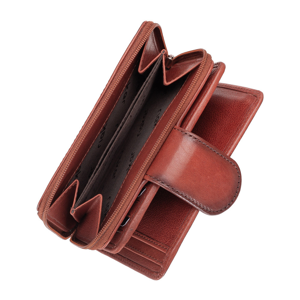 detail Dámská peněženka RIEKER W209 hnědá W5