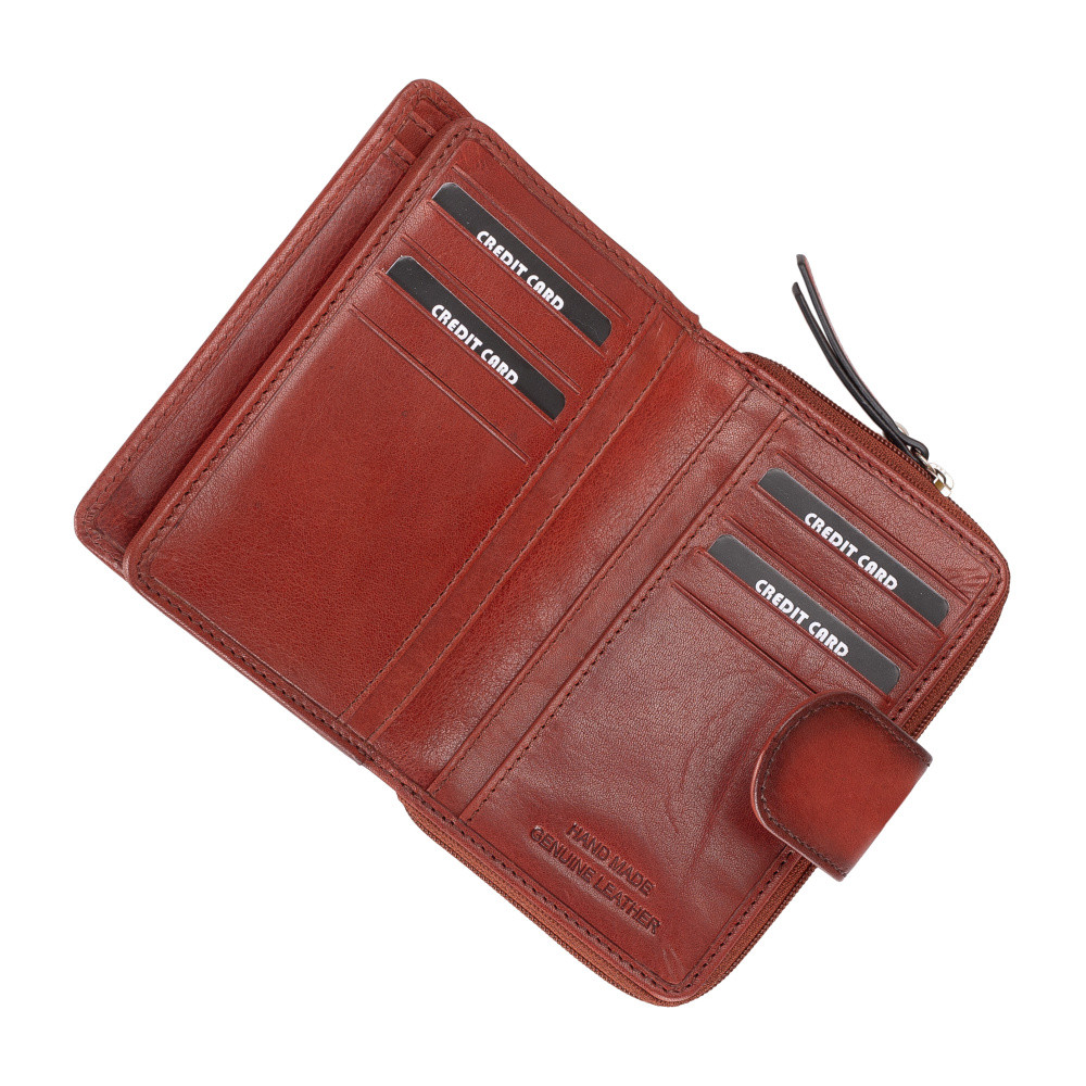 detail Dámská peněženka RIEKER W209 hnědá W5