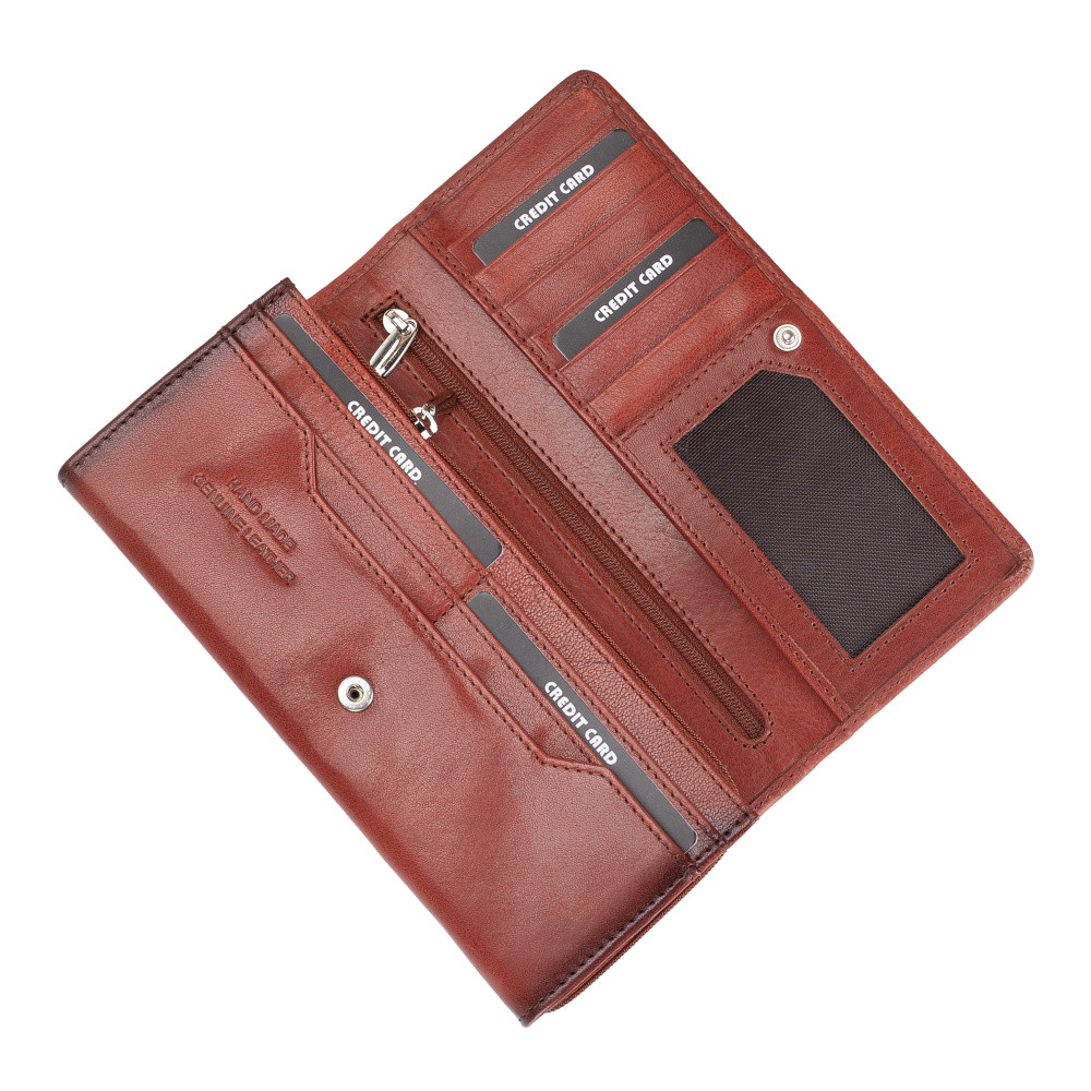 detail Dámská peněženka RIEKER W213 hnědá W5