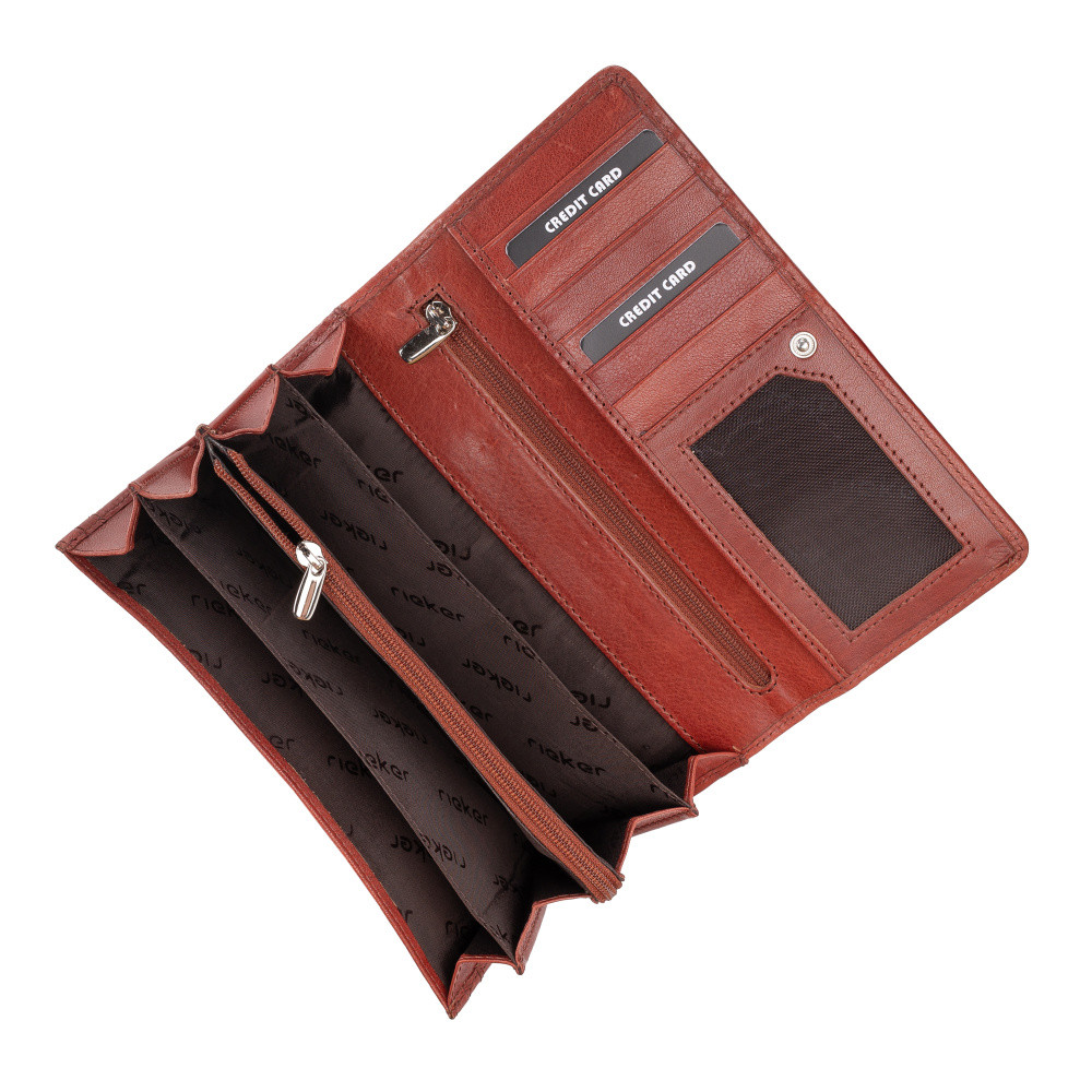 detail Dámská peněženka RIEKER W213 hnědá W5