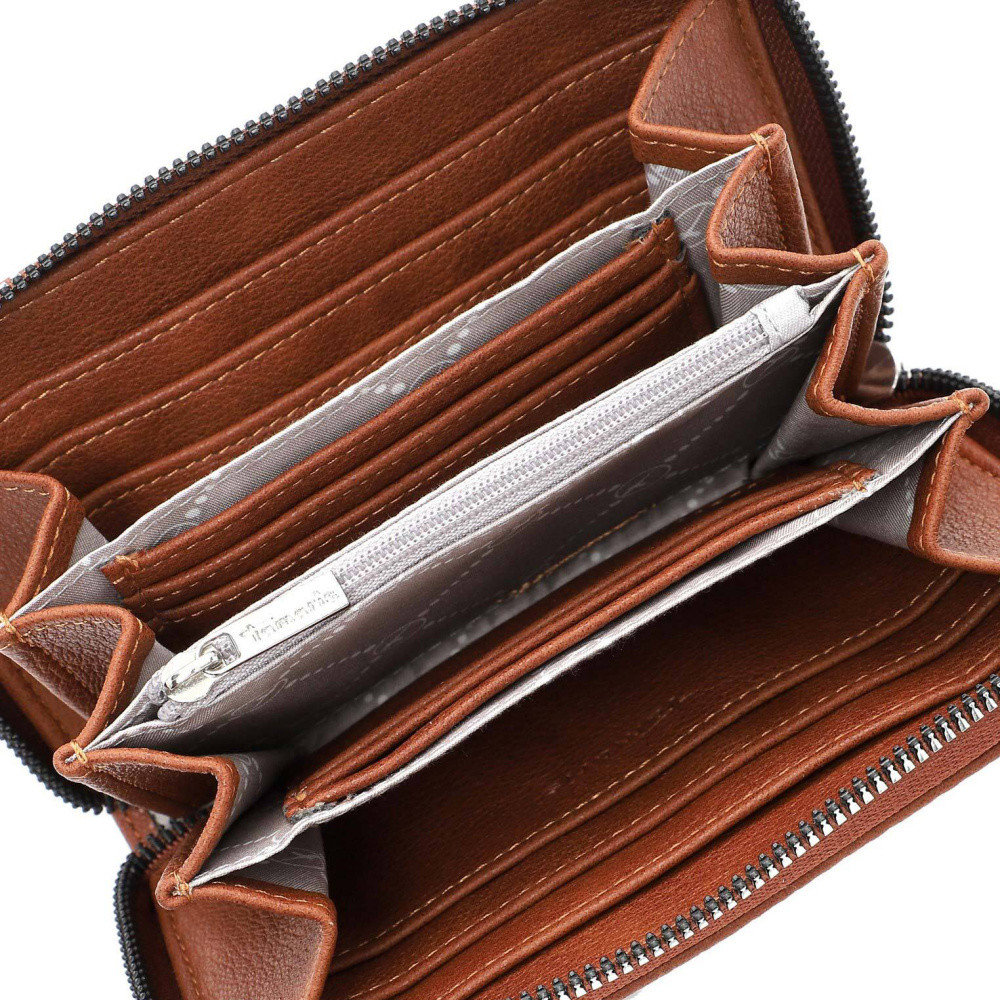 detail Dámská peněženka TAMARIS 32807-700 hnědá W5