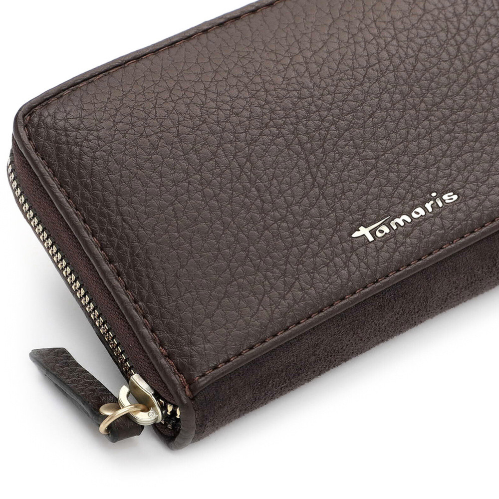detail Dámská peněženka TAMARIS 33877-200 hnědá W5