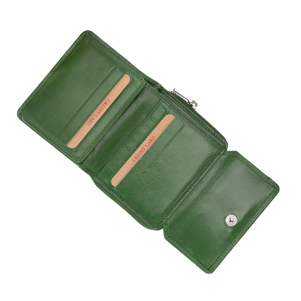 detail Dámská peněženka RIEKER W181 zelená W5