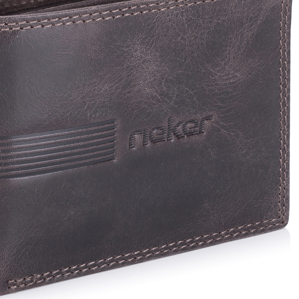 detail Pánská peněženka RIEKER 1080 hnědá S6