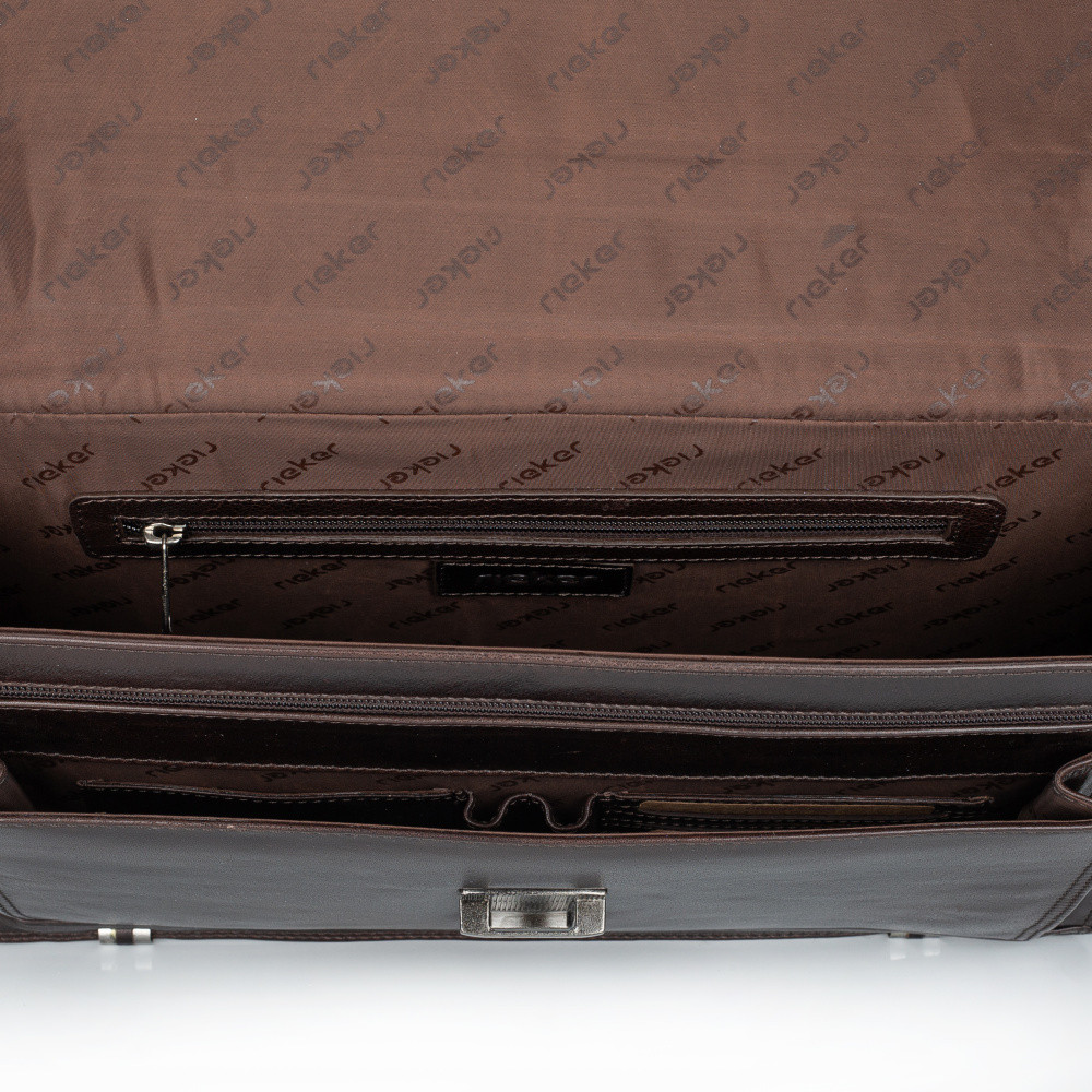 detail Pánská taška RIEKER 9037 hnědá S6