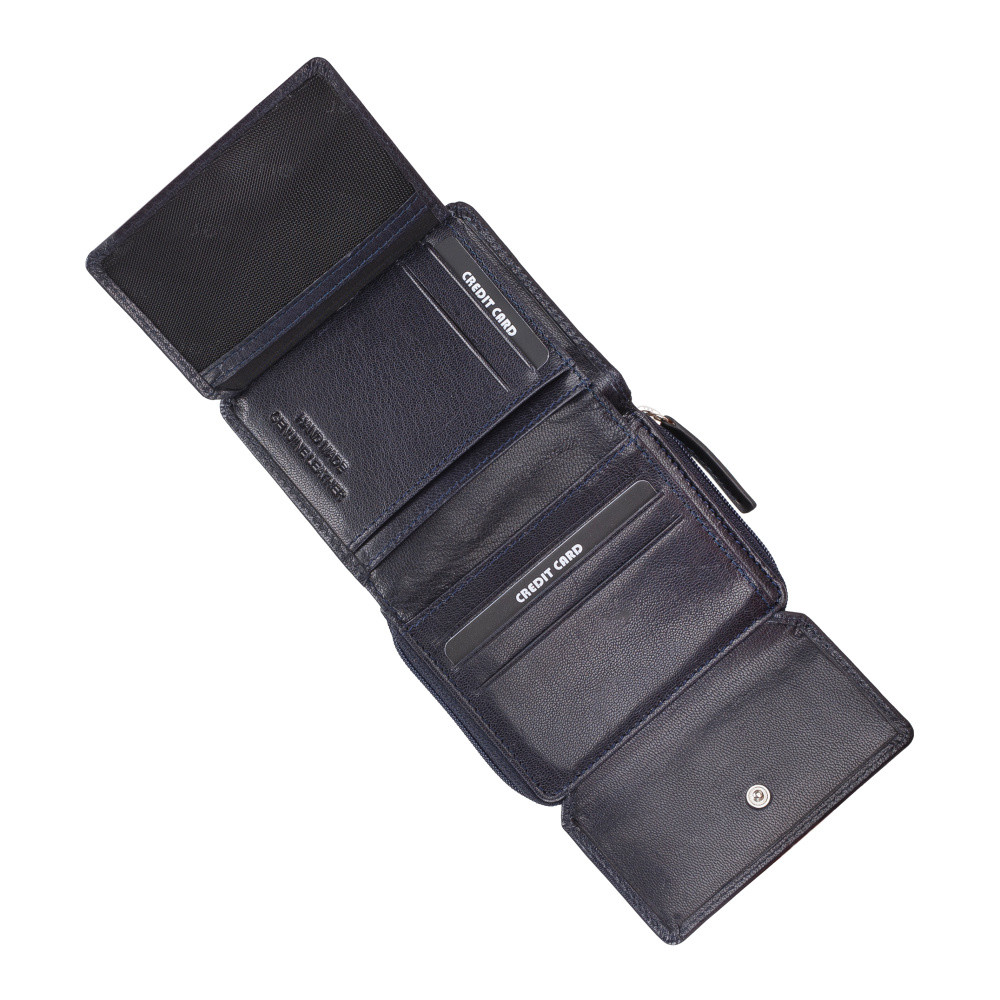 detail Dámská peněženka RIEKER W181 modrá S6