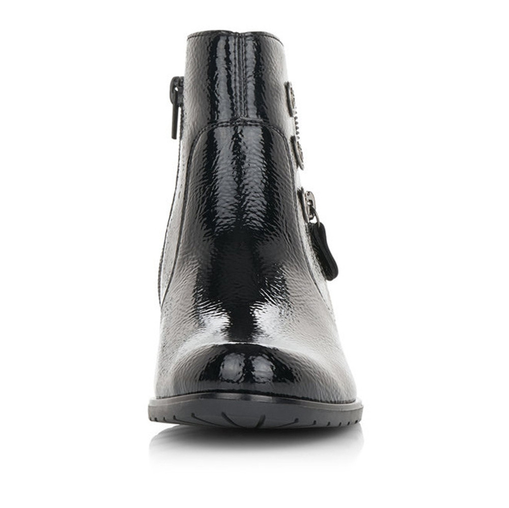 detail Dámska členková obuv REMONTE D6881-02 čierna W0